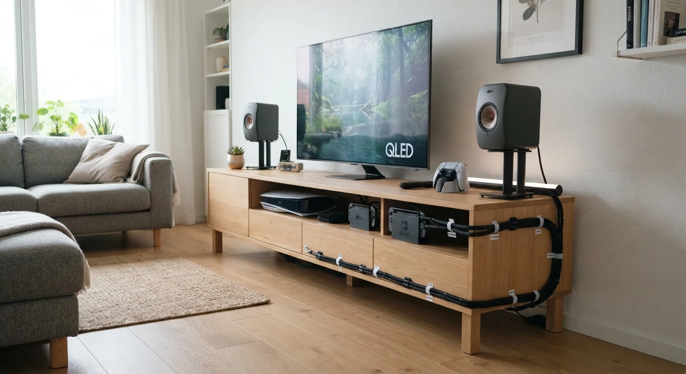 Cable Management in a Tech-Heavy Home