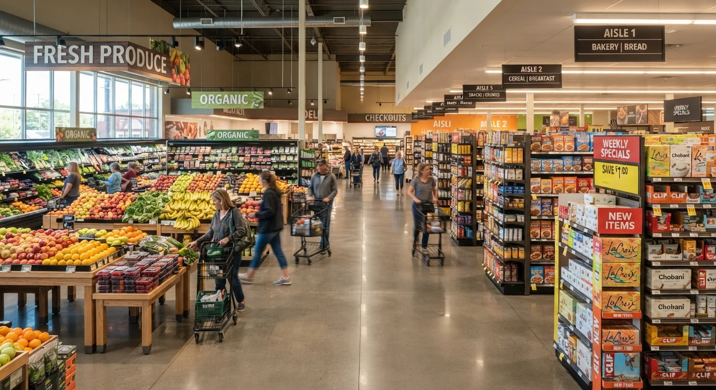 Grocery Store Layout and the Psychology Behind Where Things Are Placed