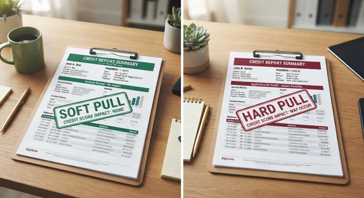 Hard Inquiries vs. Soft Inquiries on Your Credit