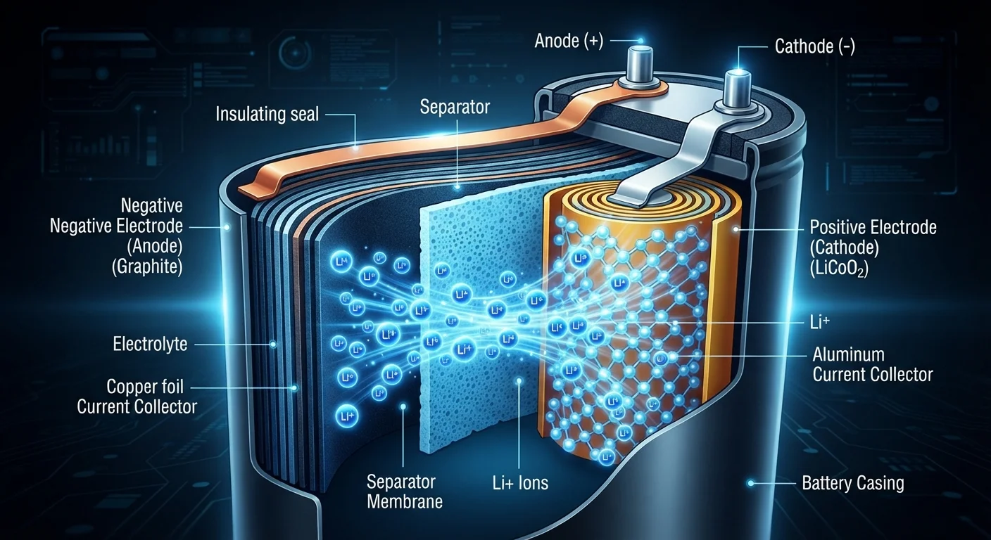 Inside a Lithium-Ion Battery: Why Your Phone Charge Degrades Over Time