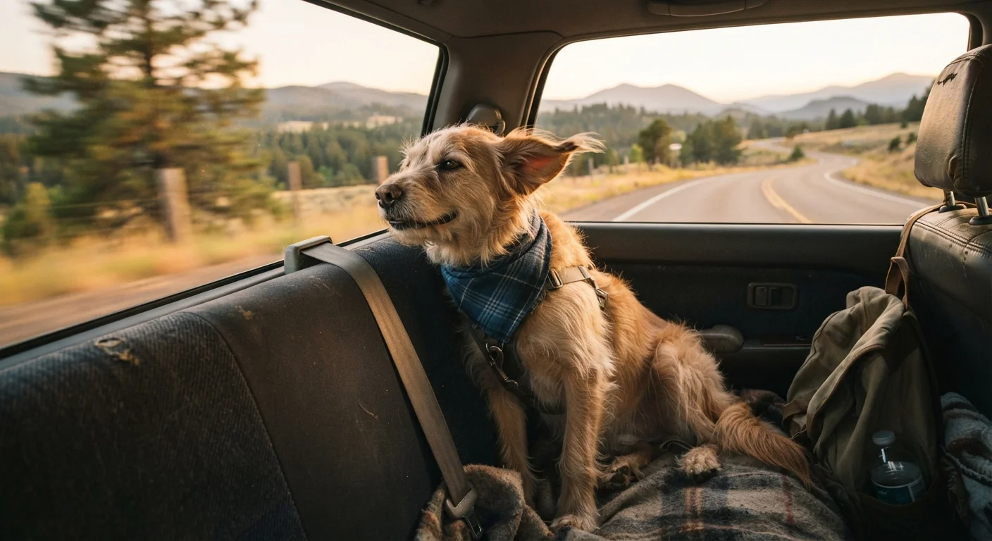 Keeping Your Dog Calm on Long Car Rides