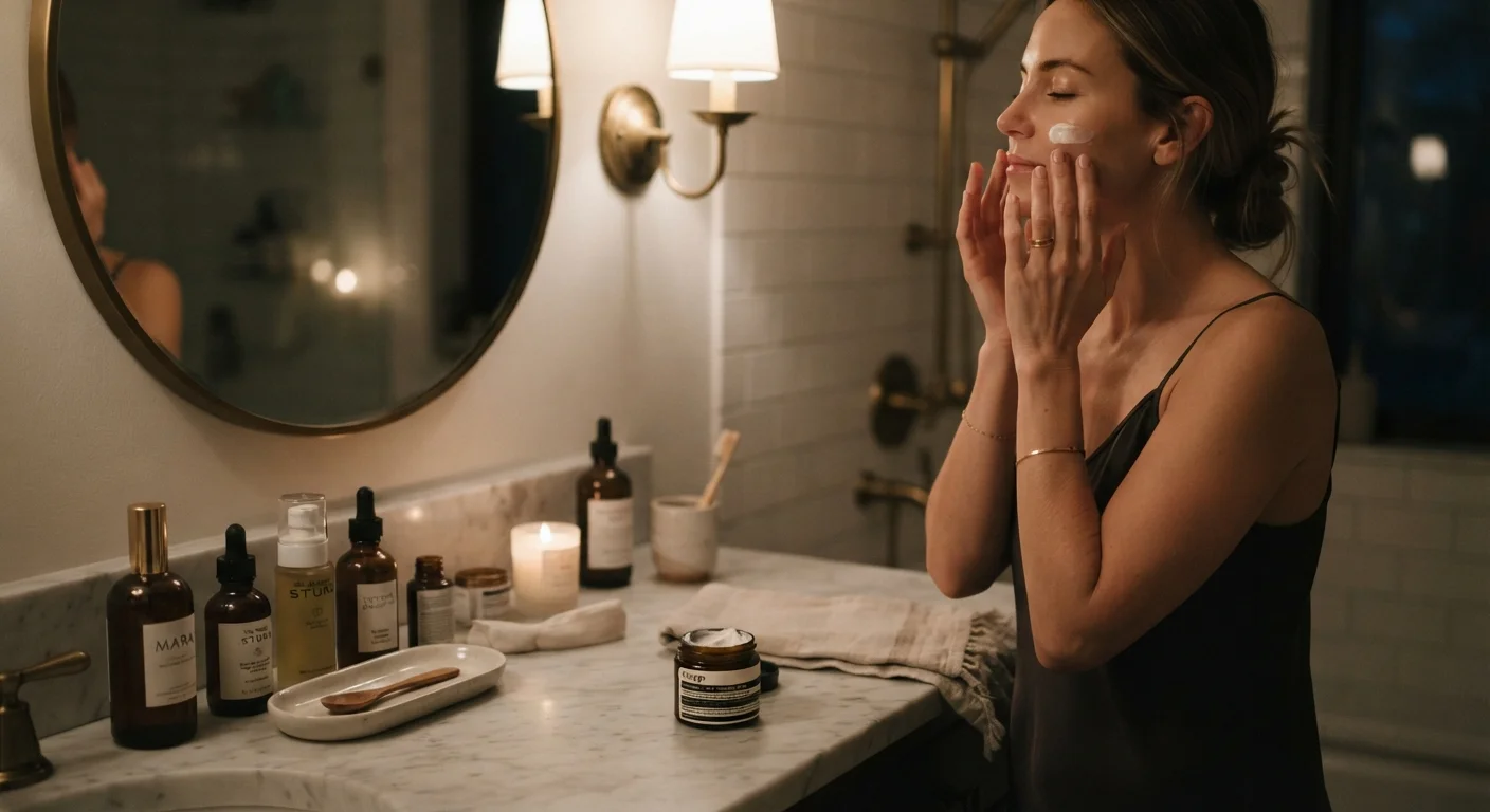 Nighttime Skincare: What Actually Needs to Happen Before Bed