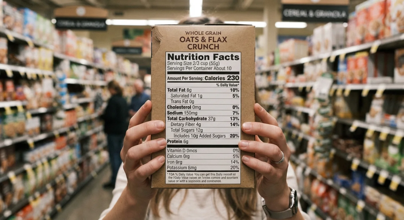 Nutrition Label Literacy: Reading the Fine Print on Packaged Foods