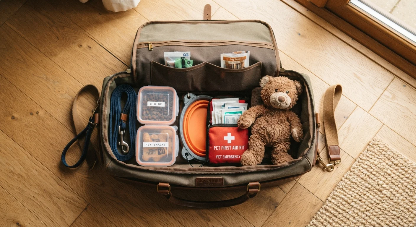 Packing for Your Pet: Everything That Belongs in a Travel Kit