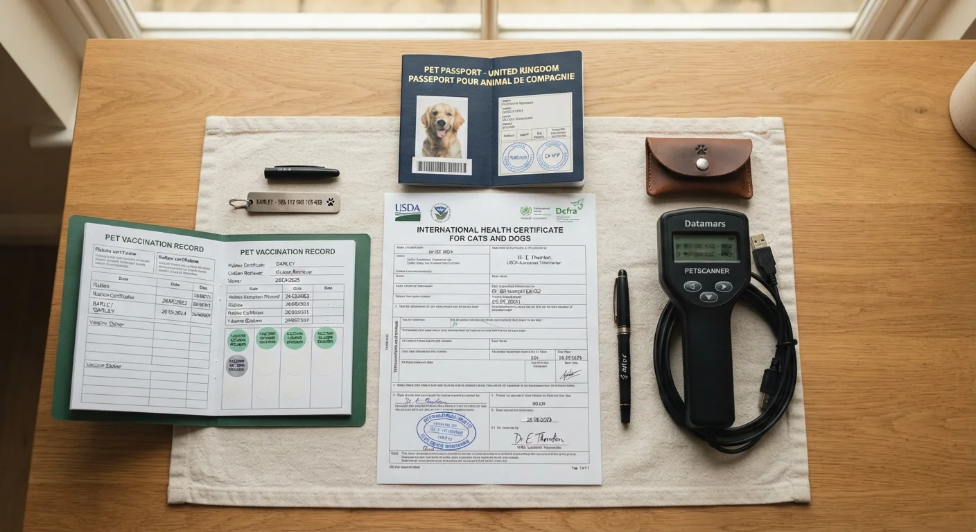 Pet Health Certificates and Travel Documents: A Reference Guide