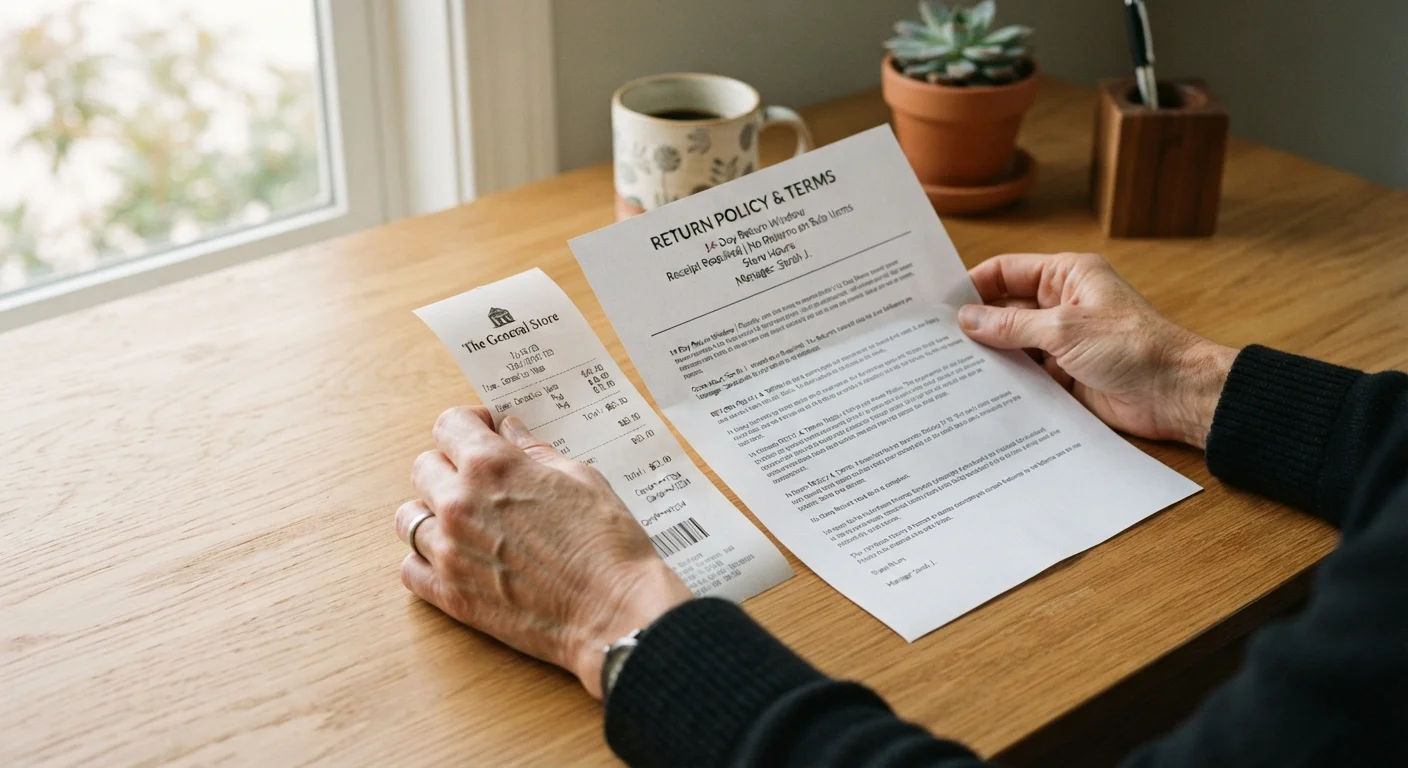 Reading a Return Policy Before It Matters