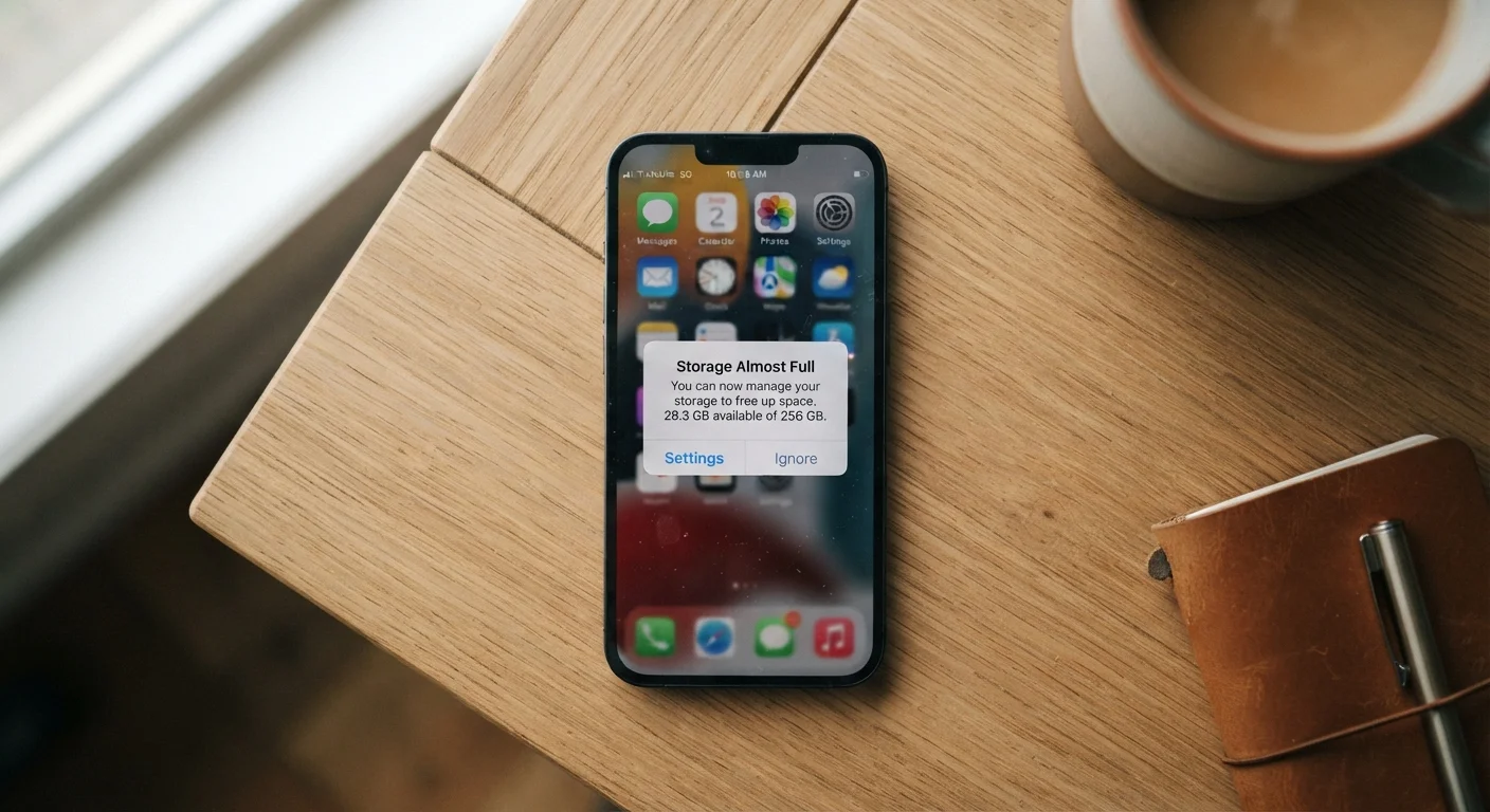 Smartphone Storage: Why Running Out of Space Keeps Happening