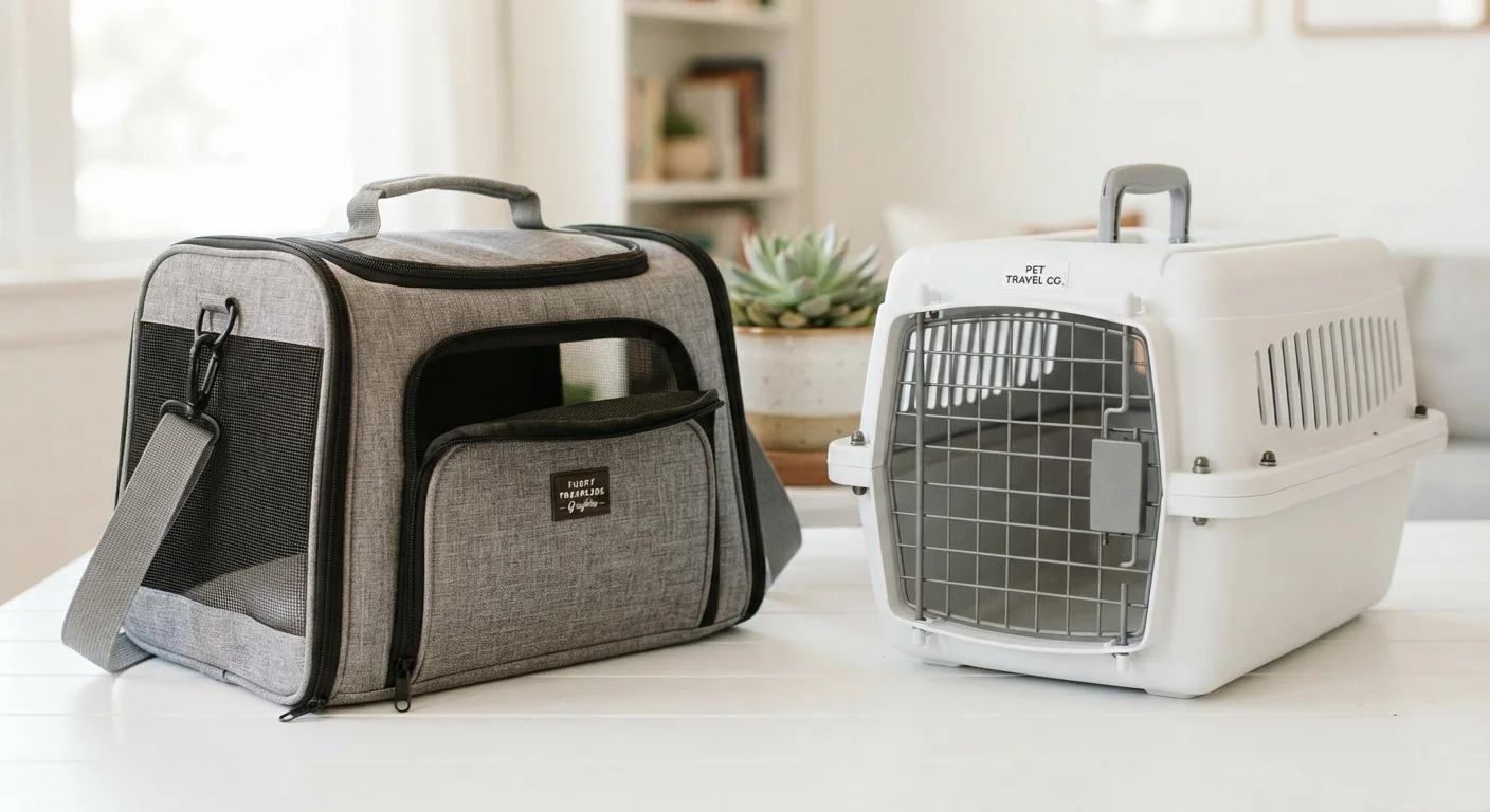Soft-Sided vs. Hard-Shell Pet Carriers: What the Difference Means for Your Journey
