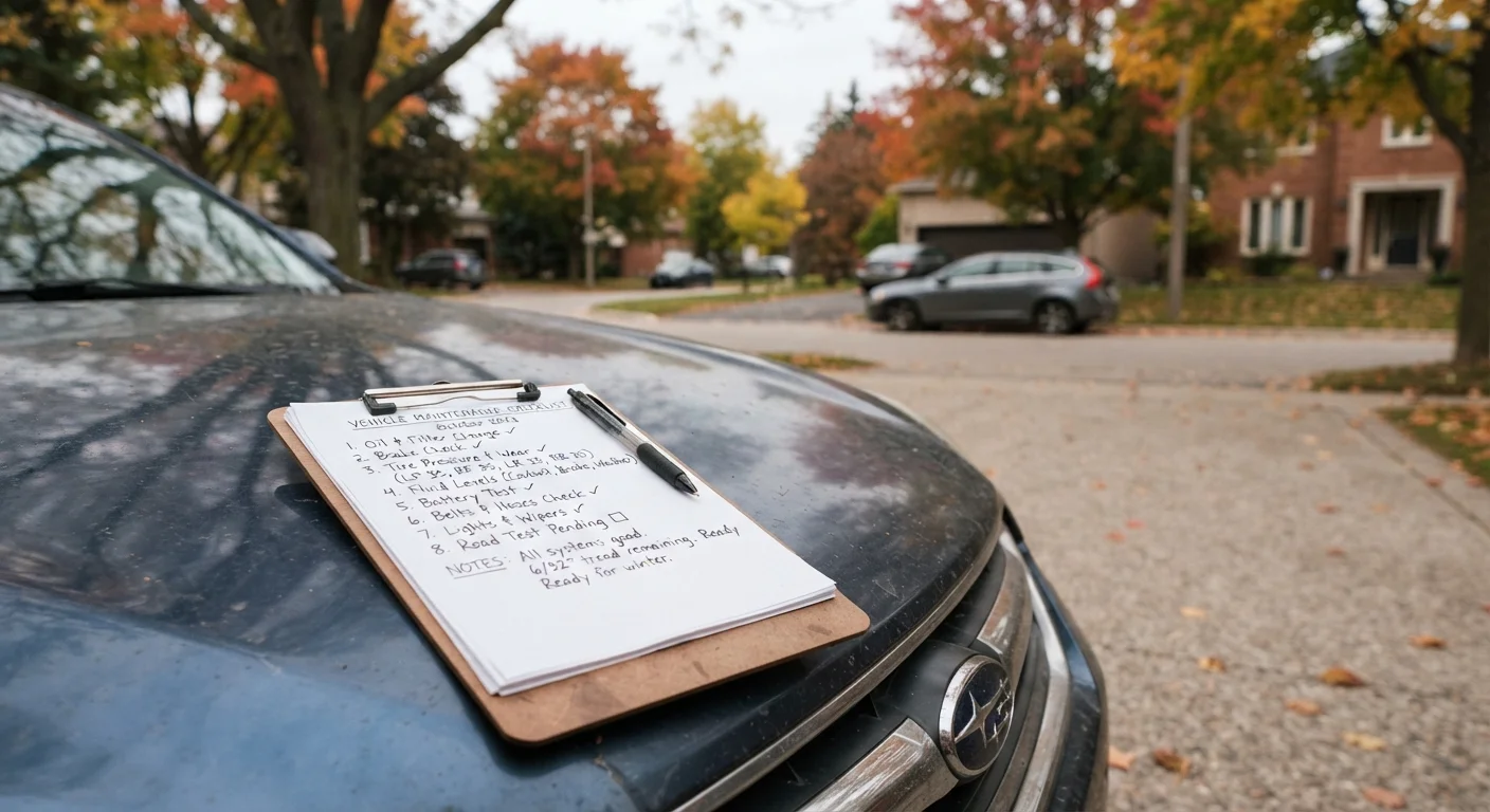 The Seasonal Car Maintenance Checklist Every Driver Should Keep in the Glove Box