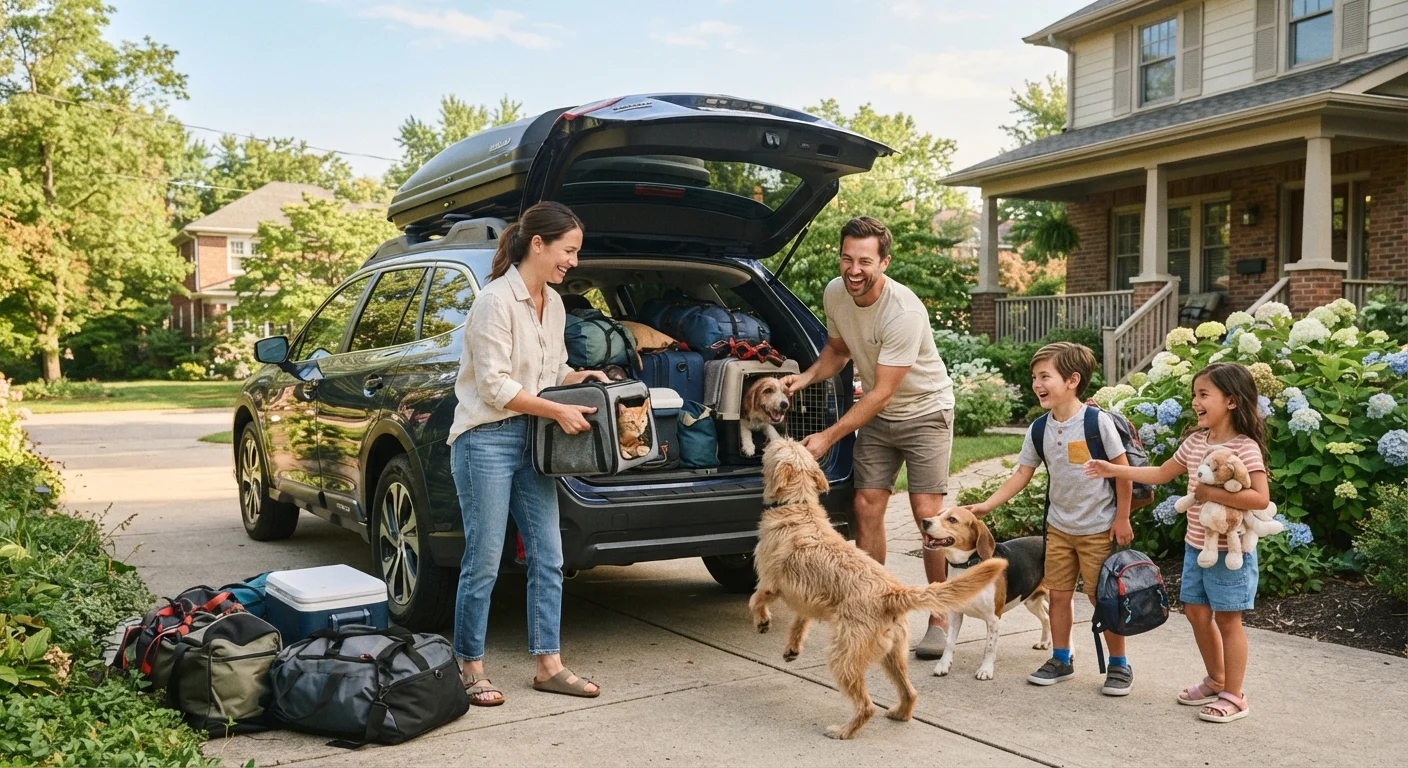 Traveling with Multiple Pets: Logistics, Space, and Sanity