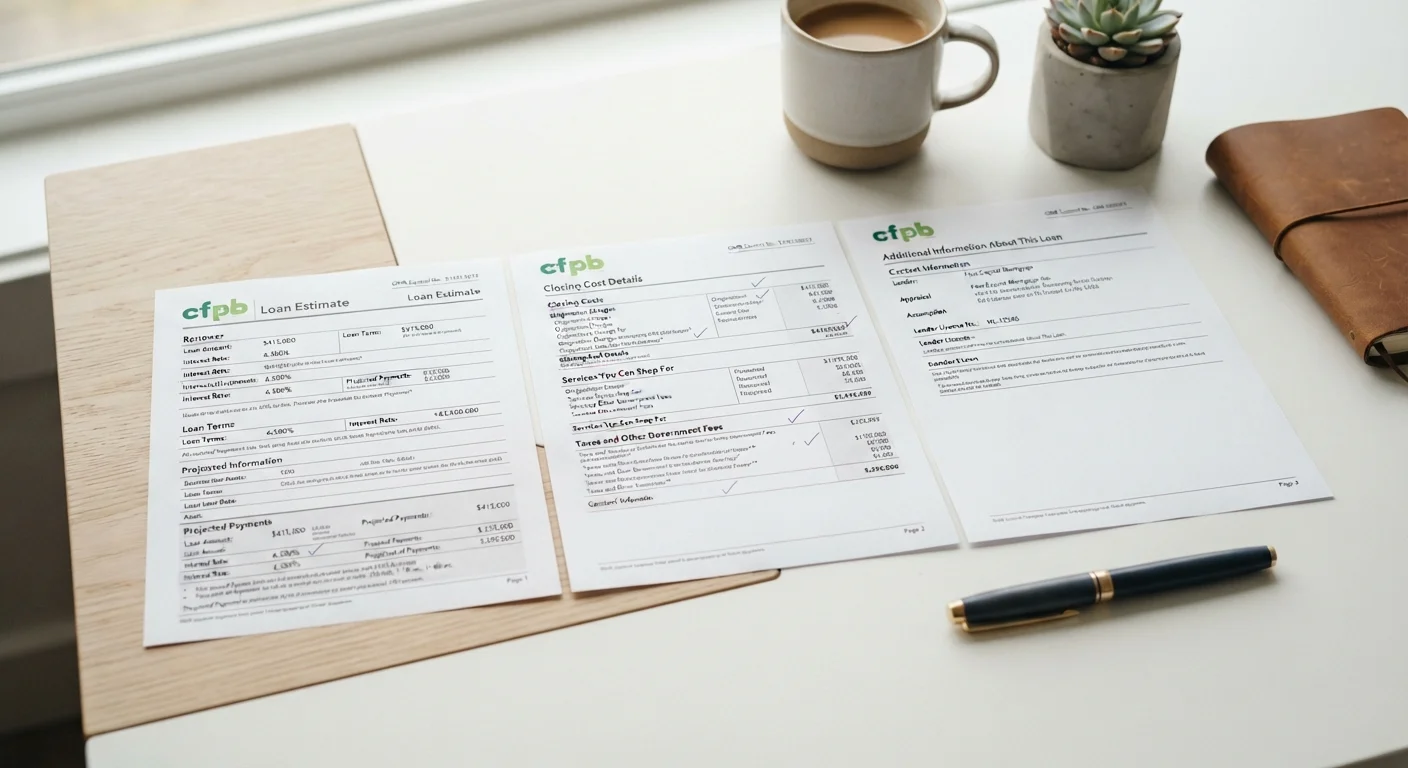 What the Loan Estimate Form Is Telling You