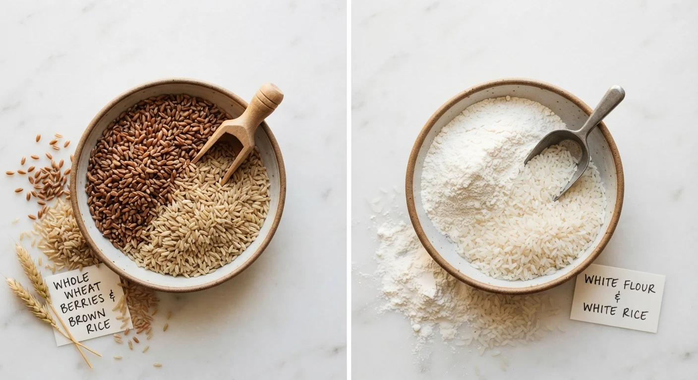 Whole Grains vs. Refined Grains: What Changes When Grains Are Processed