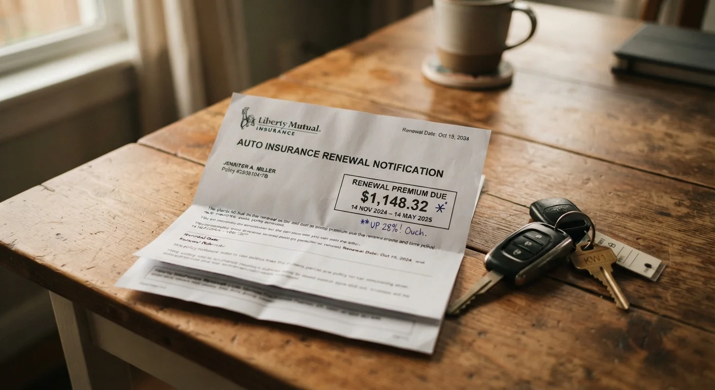 Why Your Car Insurance Premium Went Up — and What Drives the Math
