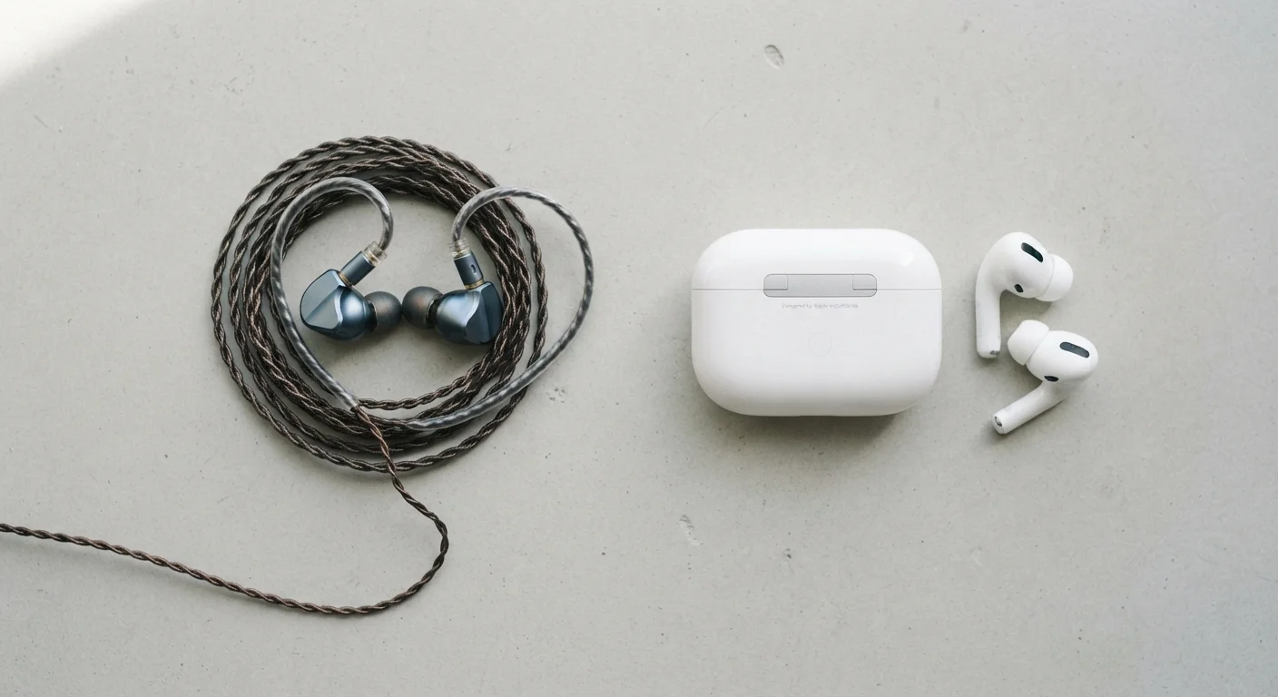 Wired vs. Wireless Earbuds: What the Connection Type Actually Changes