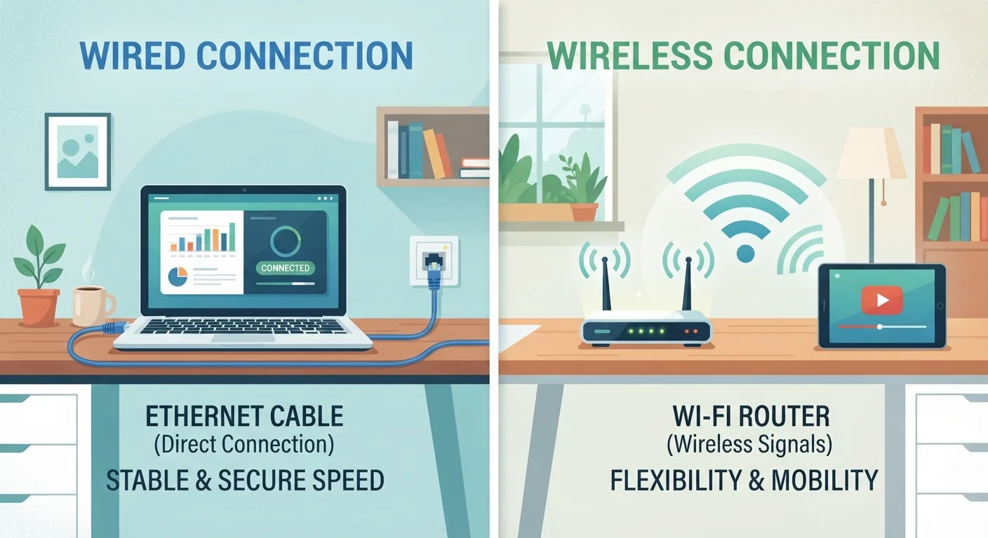 Wired vs. Wireless Home Networks: Trade-Offs Worth Knowing