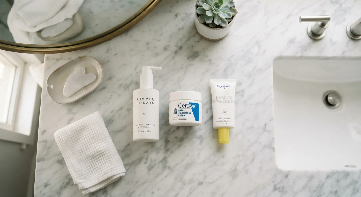 Your First Skincare Routine: A No-Overwhelm Starting Point